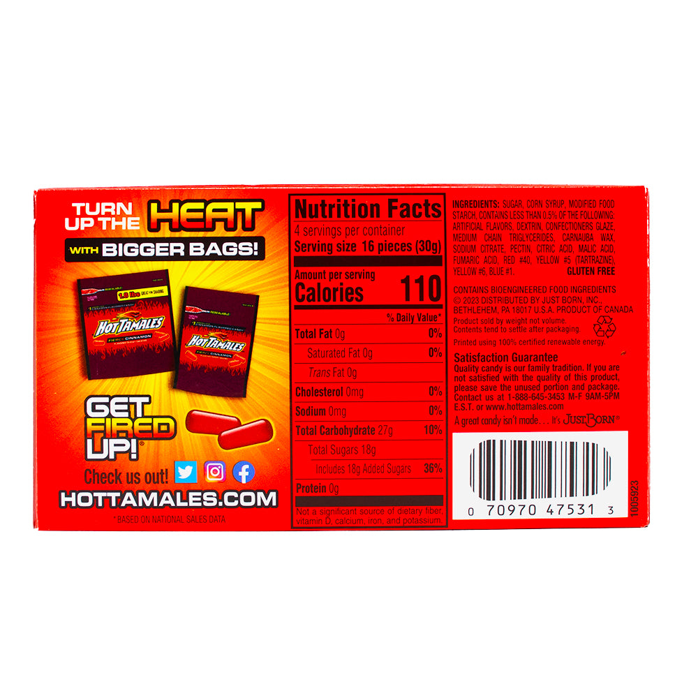 Hot Tamales Fierce Cinnamon - 4.25oz 