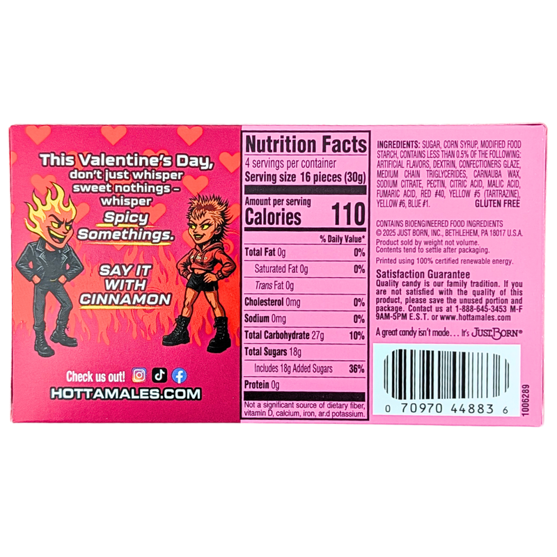 Hot Tamales Valentine Theatre Box - 4.25oz
