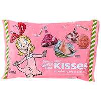 How the Grinch Stole Hershey's Kisses Strawberry Sugar Cookie - 7.8oz