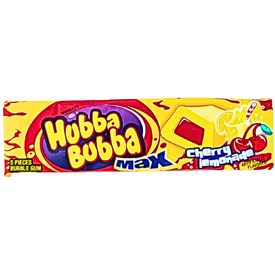 Hubba Bubba Max Cherry Lemonade 5pc Gum