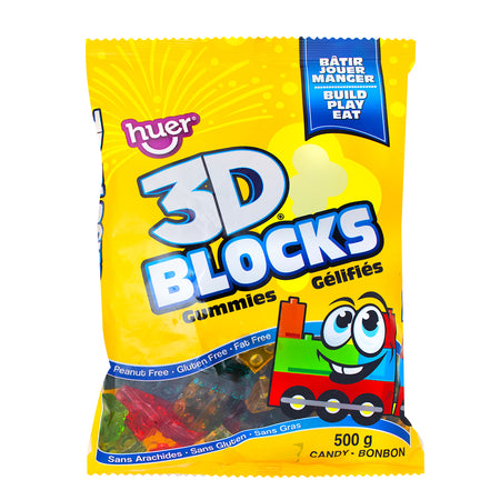 Huer 3D Blocks Gummy Candies - 500 g