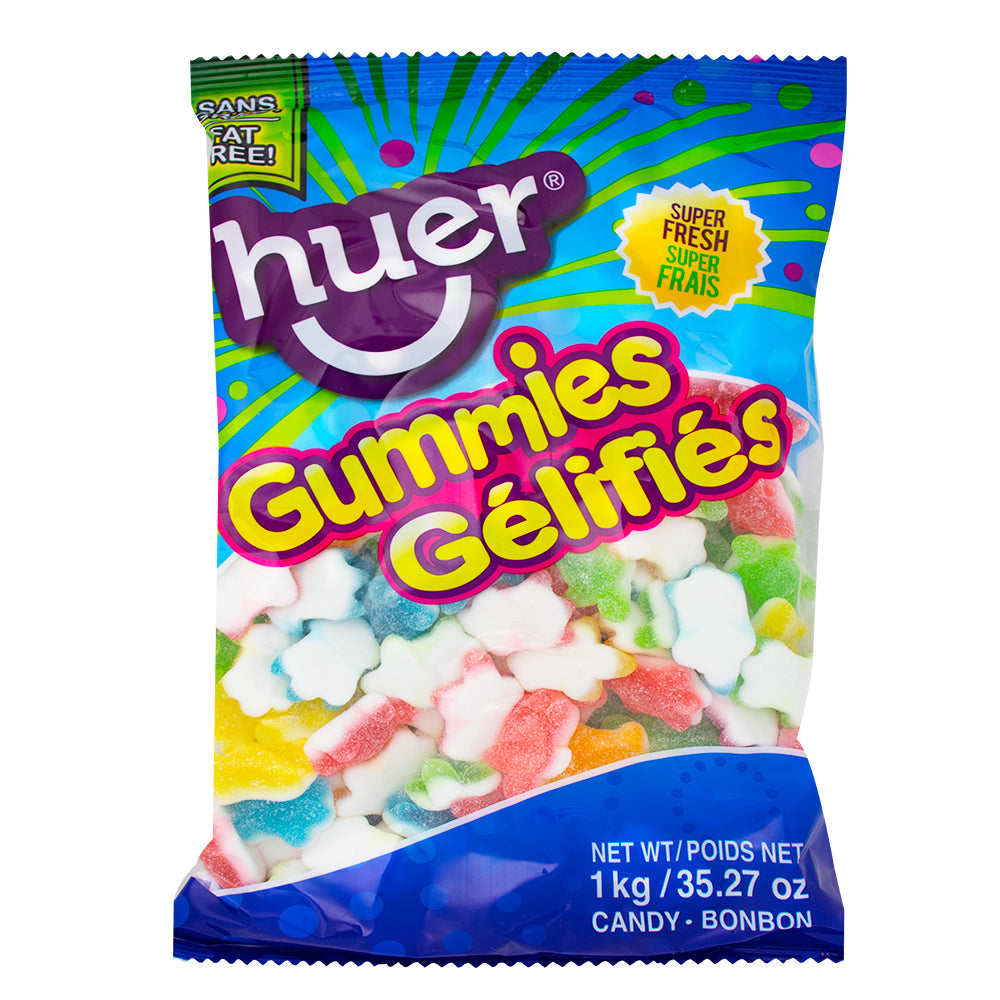 Huer Sour Assorted Turtles - 1kg