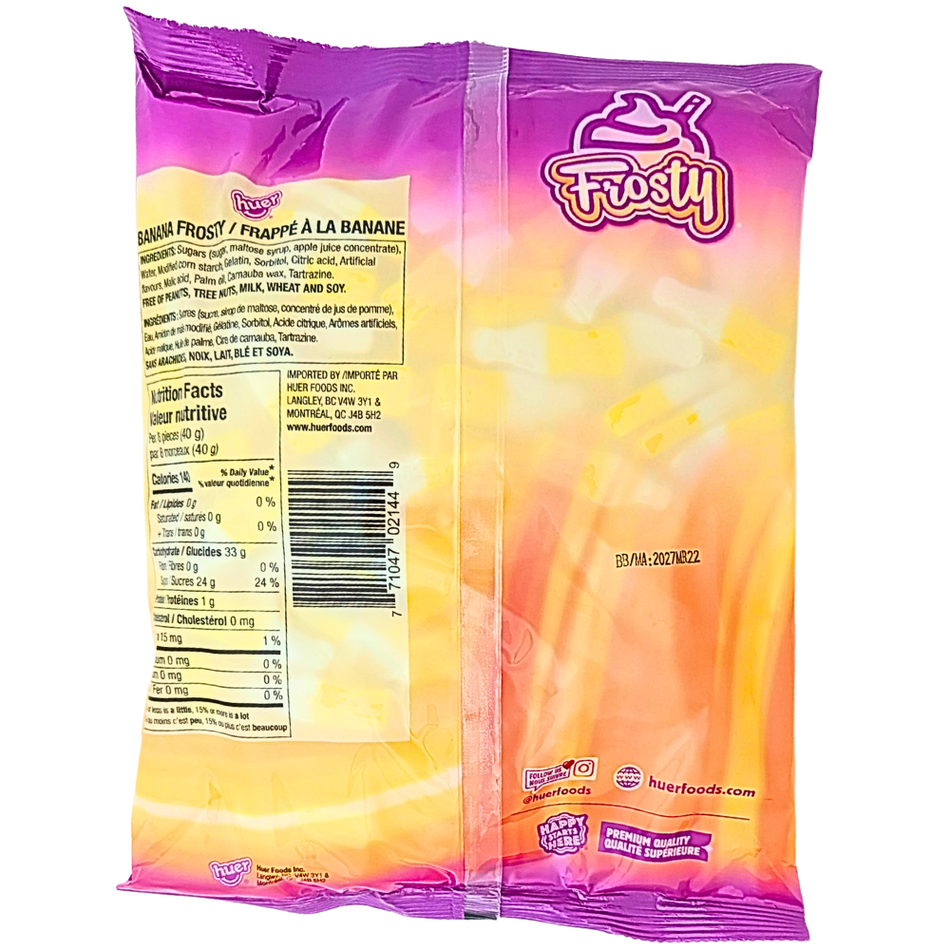 Huer Banana Frosty - 1kg