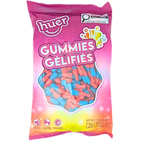 Huer Bubblegum Bottles Gummy - 1kg