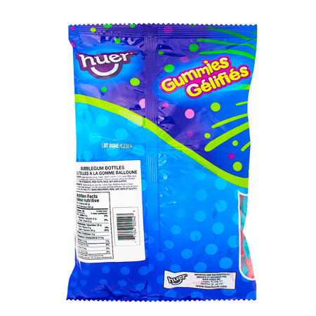 Huer Bubblegum Bottles Gummy - 1kg   Nutrition Facts Ingredients