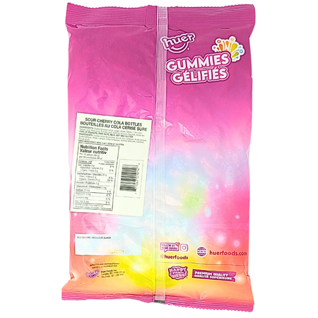 Huer Sour Cherry Cola Bottles Candy - 1kg