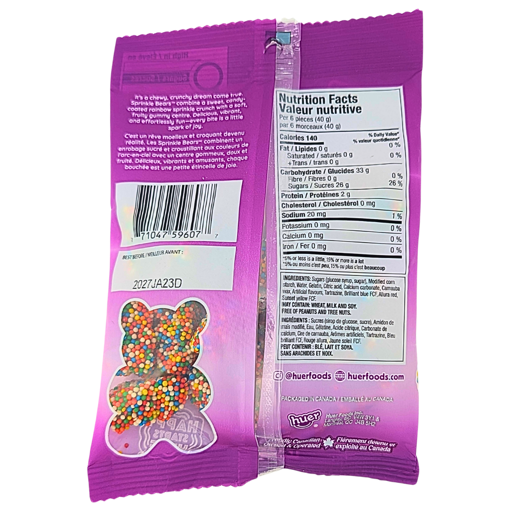 Huer Sprinkle Bears - 120g