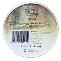 Iconic Retro Sours Pineapple - 2.12oz