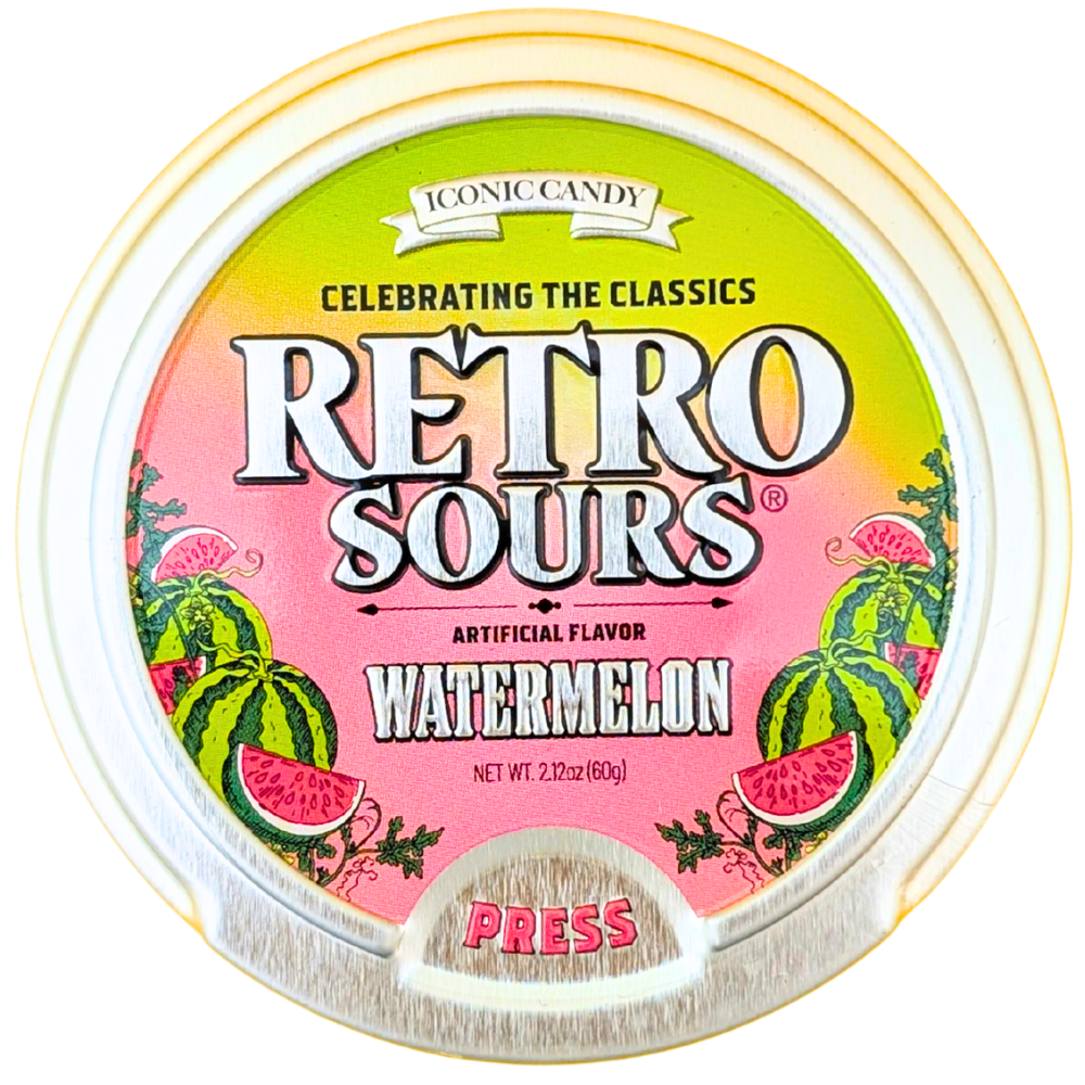Iconic Retro Sours Watermelon - 2.12oz