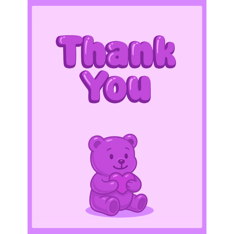 Insert - Thank You