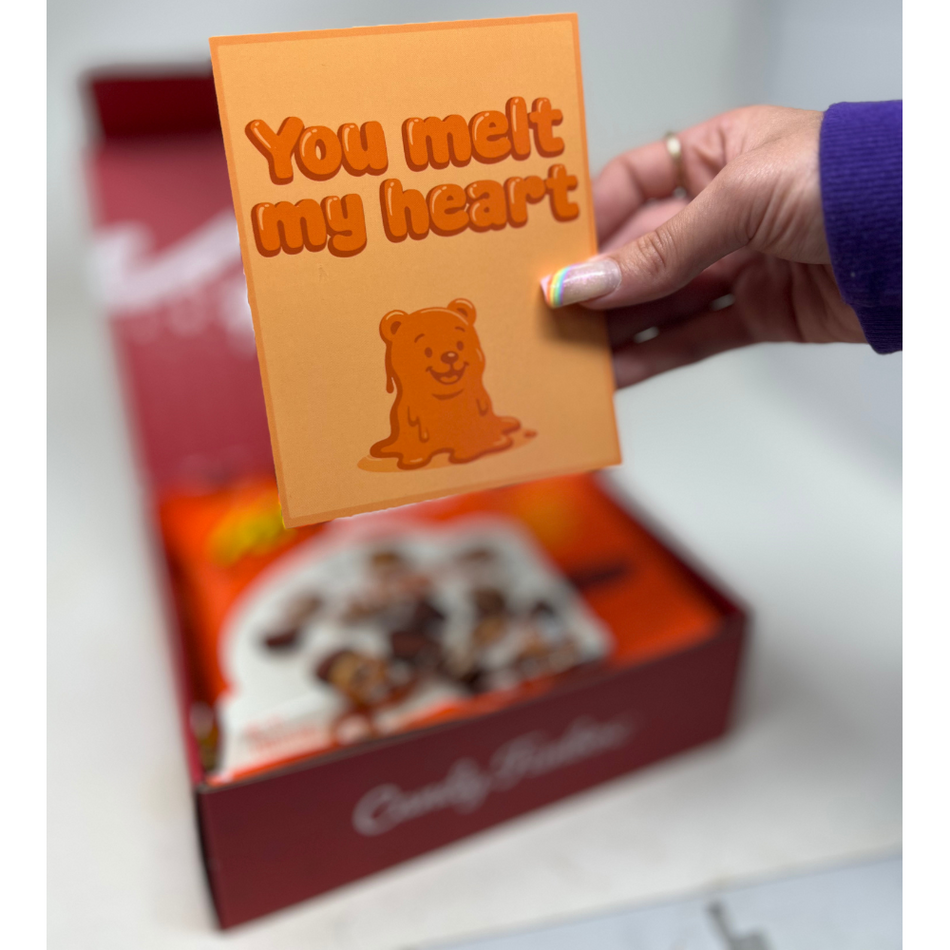 You melt my heart - Greeting Card