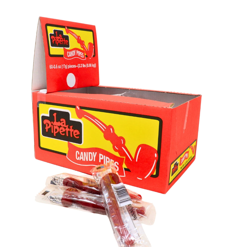 La Pipette Red Licorice Pipes | Licorice Candy – Candy Funhouse CA