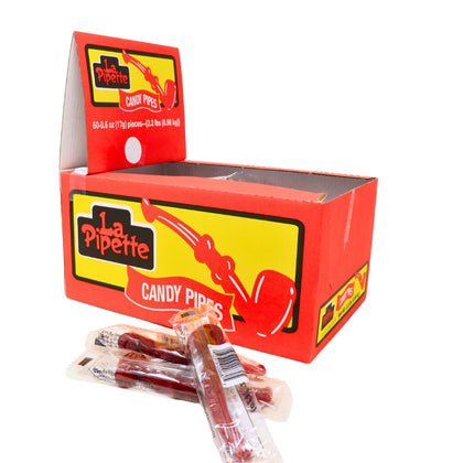 La Pipette Red Licorice Pipes | Licorice Candy – Candy Funhouse CA