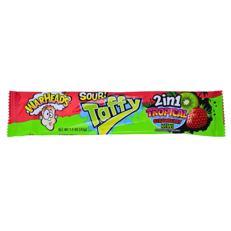 Warheads Sour Tropical Taffy 2in1 - 1.49oz