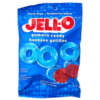 JELL-O Berry Blue Rings - 127g