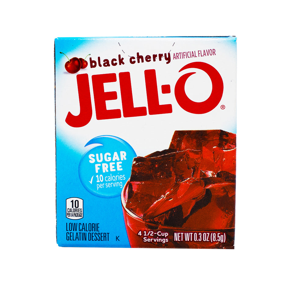 Jell-O Instant Pudding Sugar Free Black Cherry - 1oz