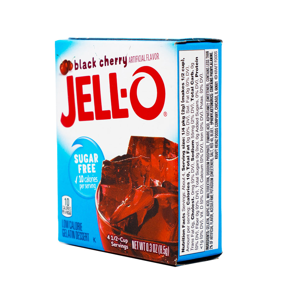 Jell-O Instant Pudding Sugar Free Black Cherry - 1oz