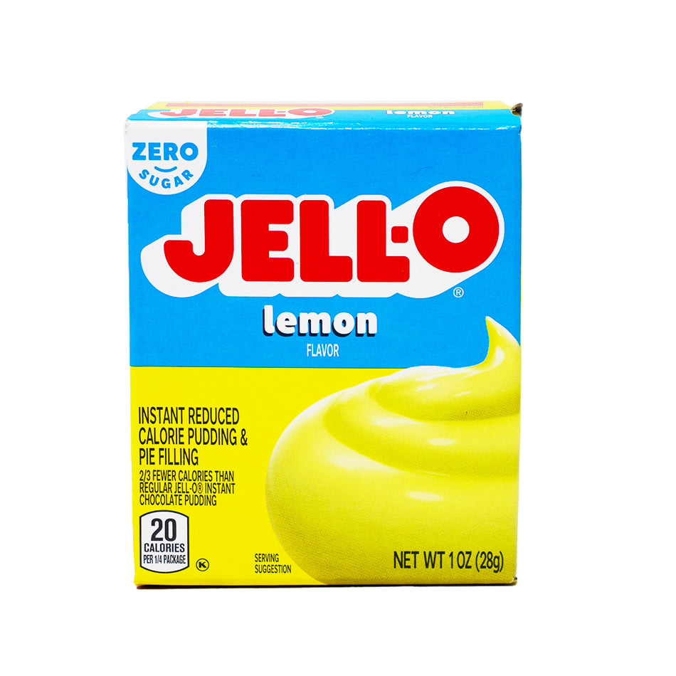 Jell-O Instant Pudding Sugar Free Lemon - 1oz