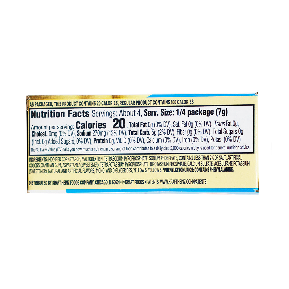 Jell-O Instant Pudding Sugar Free Vanilla - 1oz  Nutrition Facts Ingredients - Jell-O - Pudding - Jell-O Pudding - Sugar Free Snacks - Sugar Free Pudding - Vanilla Pudding