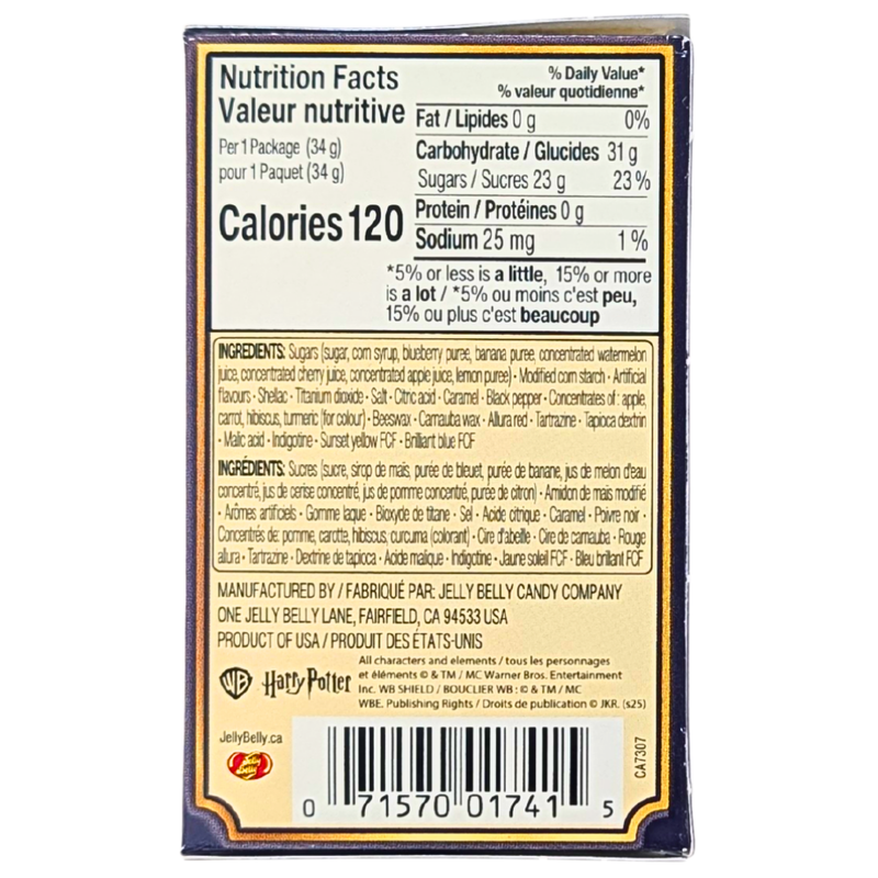 Jelly Belly Bertie Bott's Beans - 34g