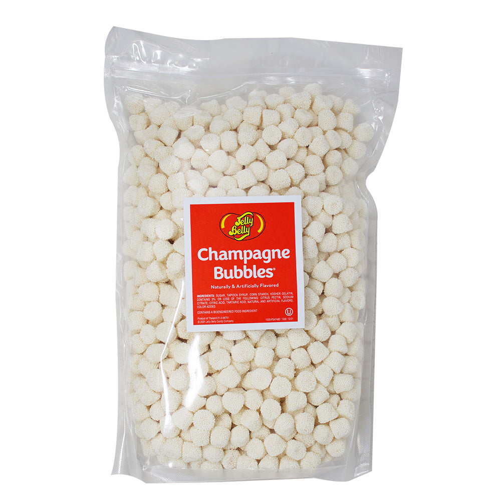 Jelly Belly Champagne Bubbles - 10lbs Nutrition Facts Ingredients - Jelly Belly - Bulk Candy - Candy Buffet - Party Favours - Candy Table