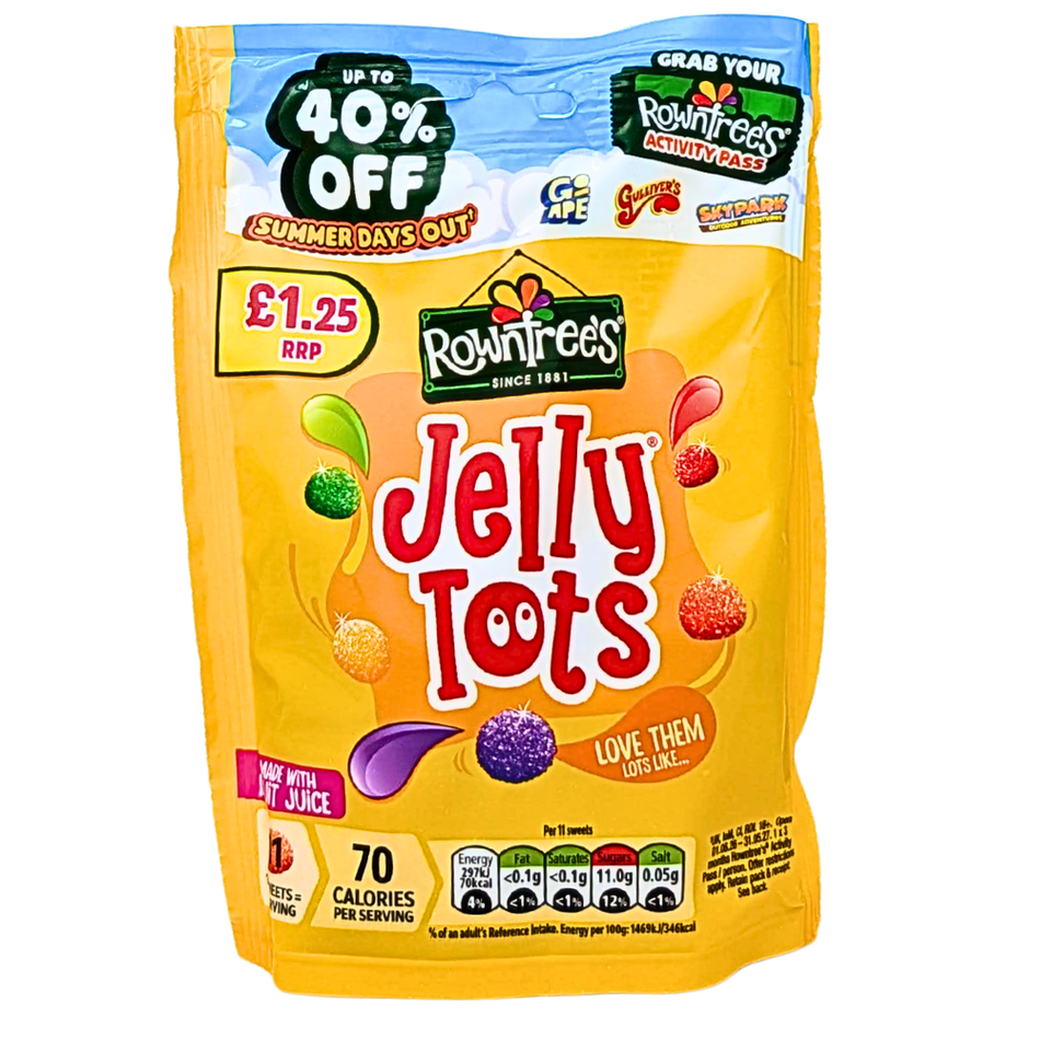 Rowntree's Jelly Tots (UK) - 120g