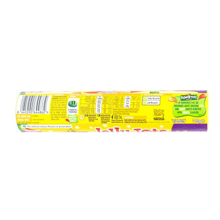 Rowntree's Christmas Jelly Tots Giant Tube (UK) - 115g  Nutrition Facts Ingredients
