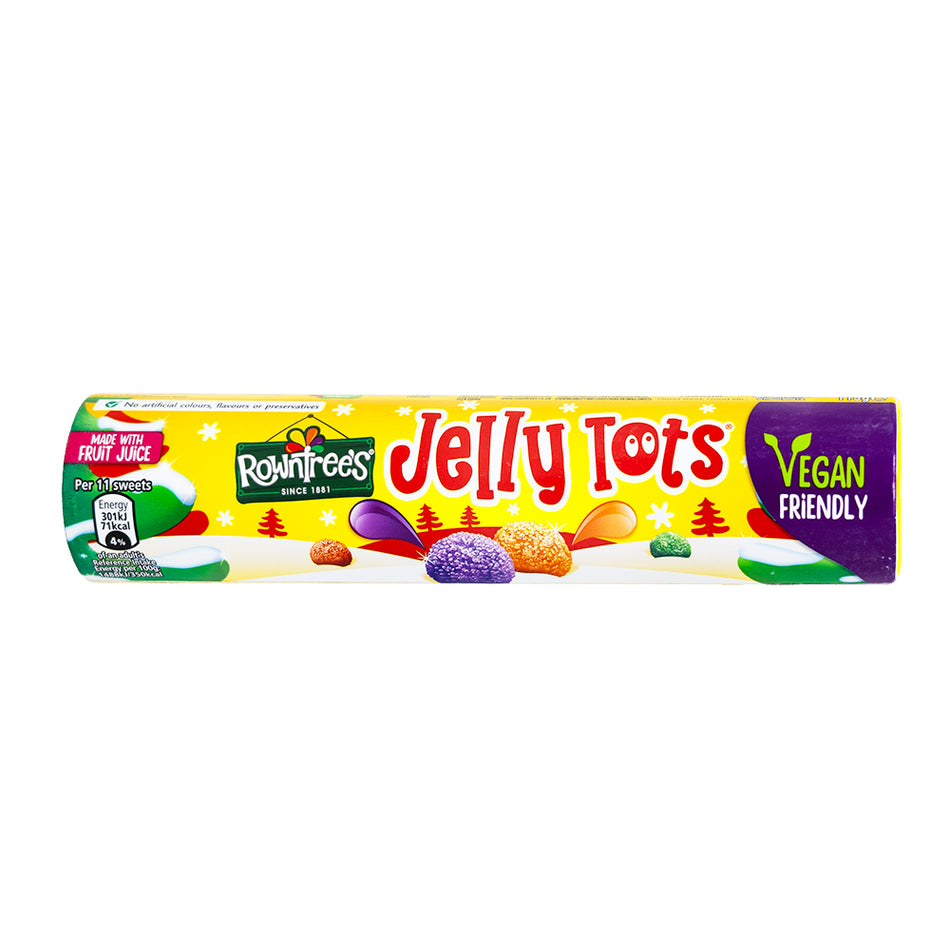 Rowntree's Christmas Jelly Tots Giant Tube (UK) - 115g