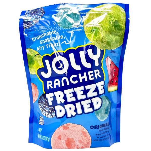 Jolly Rancher Freeze Dried Original Flavors - 3.1oz | Candy