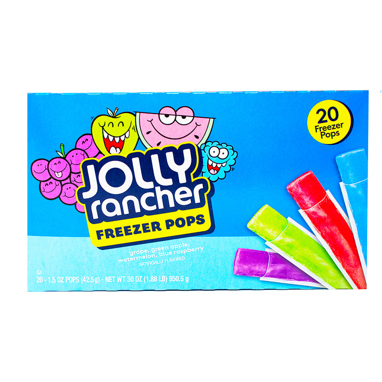 Jolly Rancher Freezer Pops 20ct Candy Funhouse Candy Funhouse Ca