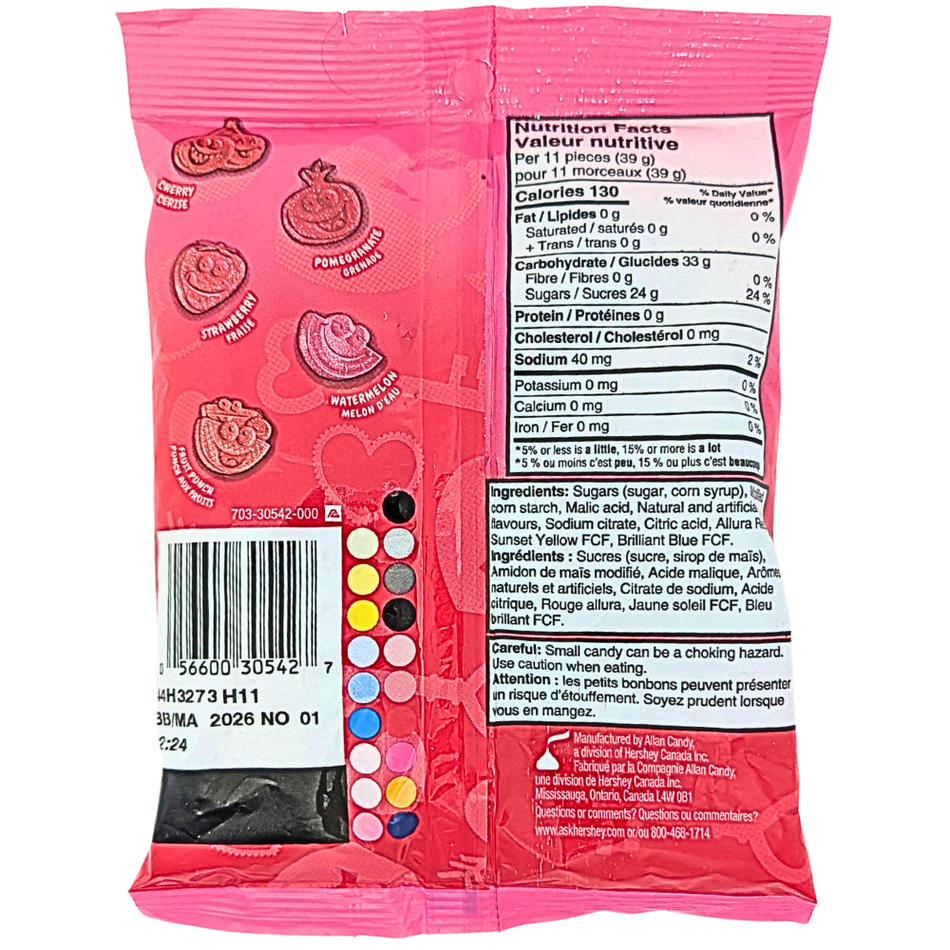 Jolly Rancher Gummies Sour Awesome Reds - 200g