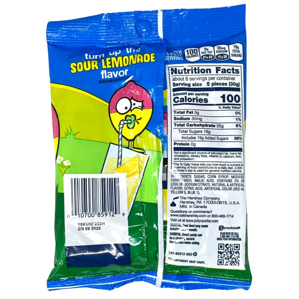 Jolly Rancher Gummies Sour Lemonade Stand - 6.5oz