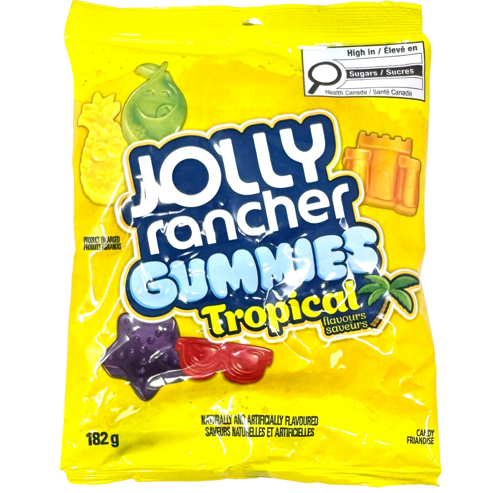 Jolly Rancher Gummies Tropical - 182g | Candy Funhouse – Candy Funhouse CA