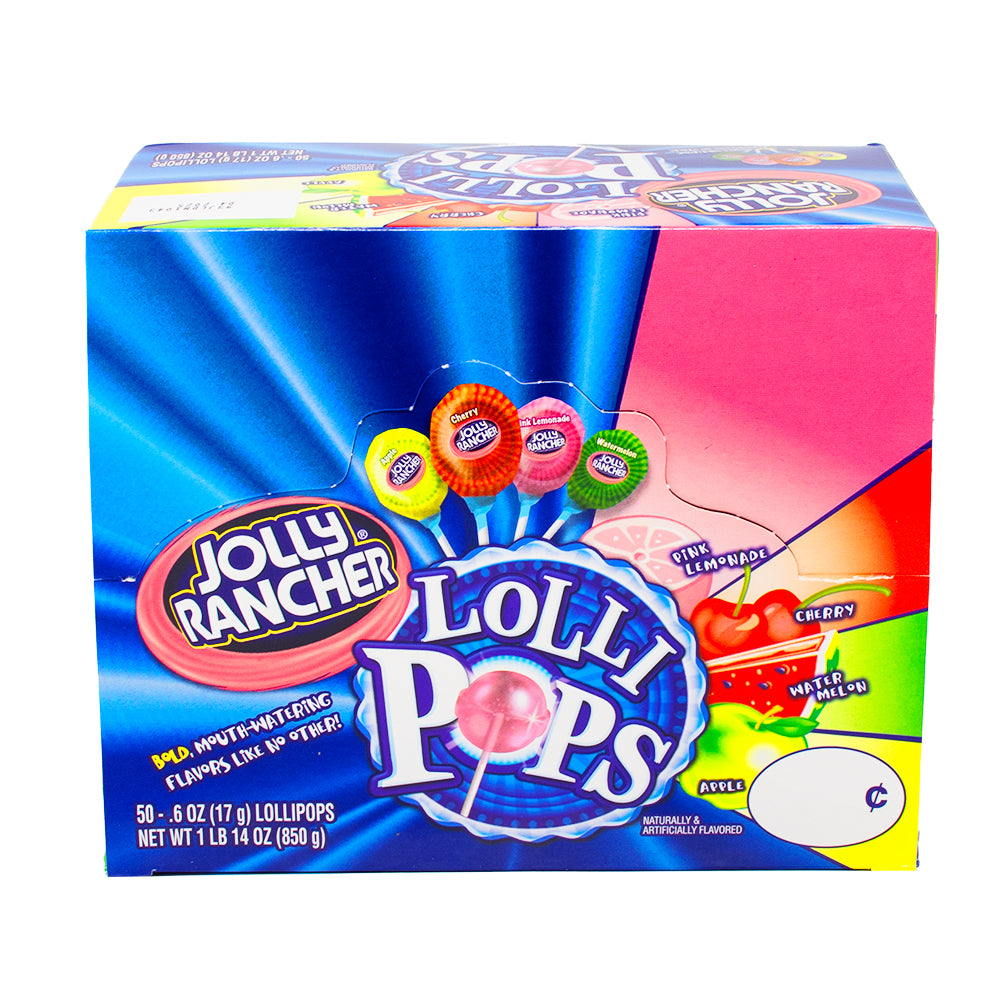 Jolly Rancher Assorted Lollipops - 50 Lollipops