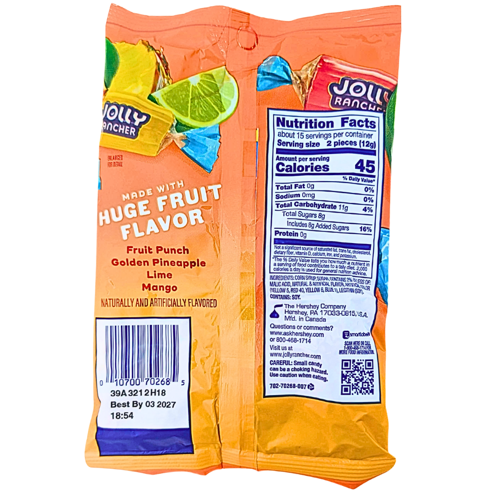 Jolly Rancher Tropical Hard Candy - 6.5oz