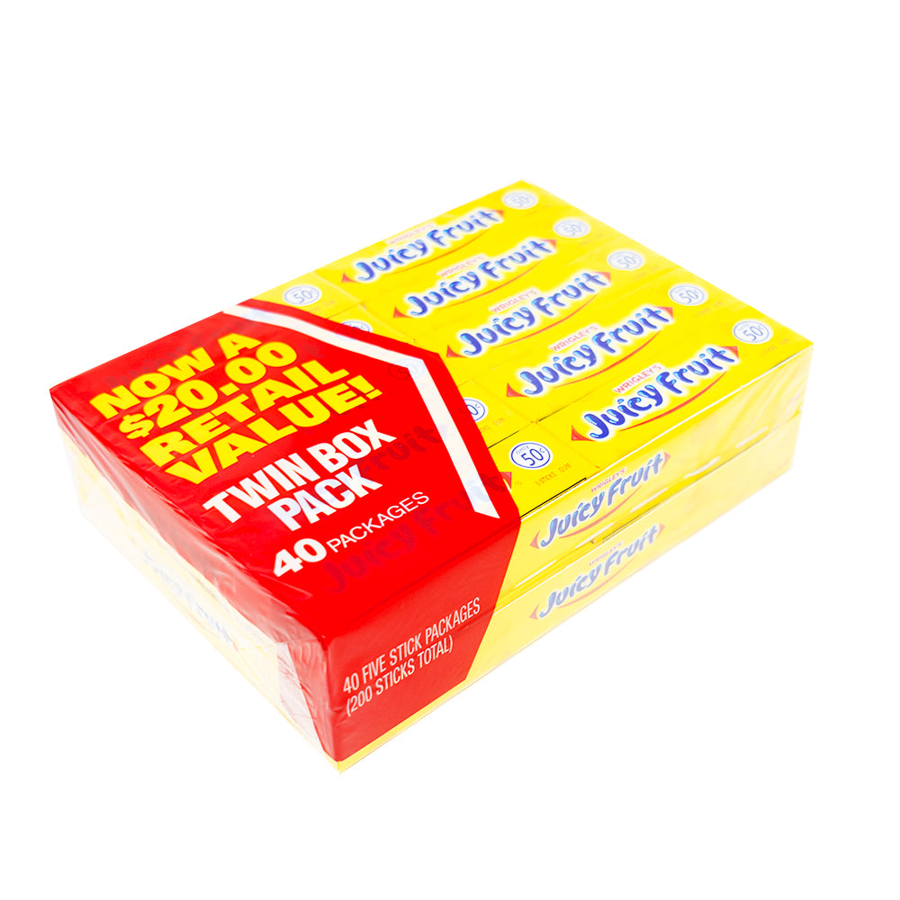 Wrigley's Juicy Fruit Original 5 Stick - 40ct