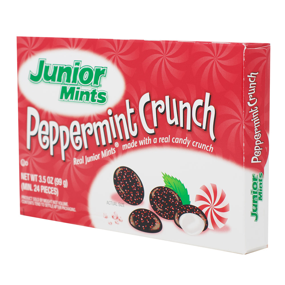 Junior Mints Peppermint Crunch Theatre Pack - 3.5oz - Junior Mints - Junior Mints Peppermint Candy - Peppermint Candy - Christmas Candy