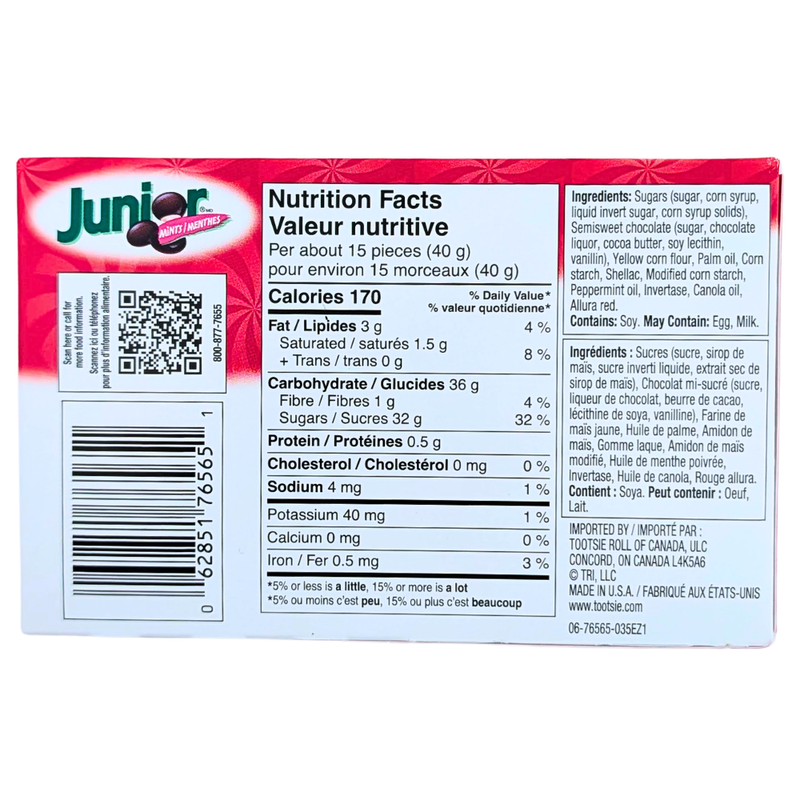 Junior Mints Peppermint Crunch Theatre Pack - 3.5oz
