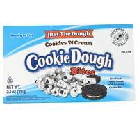 Just The Dough Cookie Dough Bites Cookies N' Cream - 3.1oz