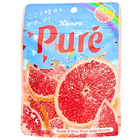 Kanro Pure Grapefruit Gummy (Japan) - 52g