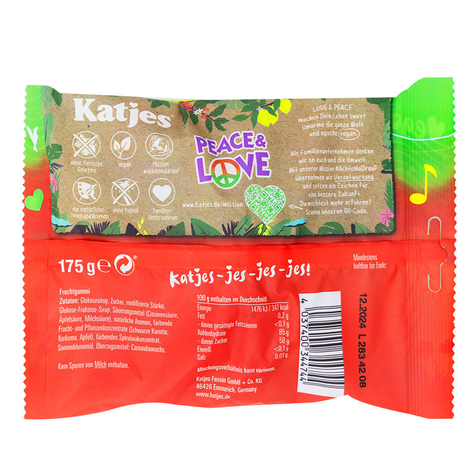 Katjes Peace & Love (Germany) - 175g