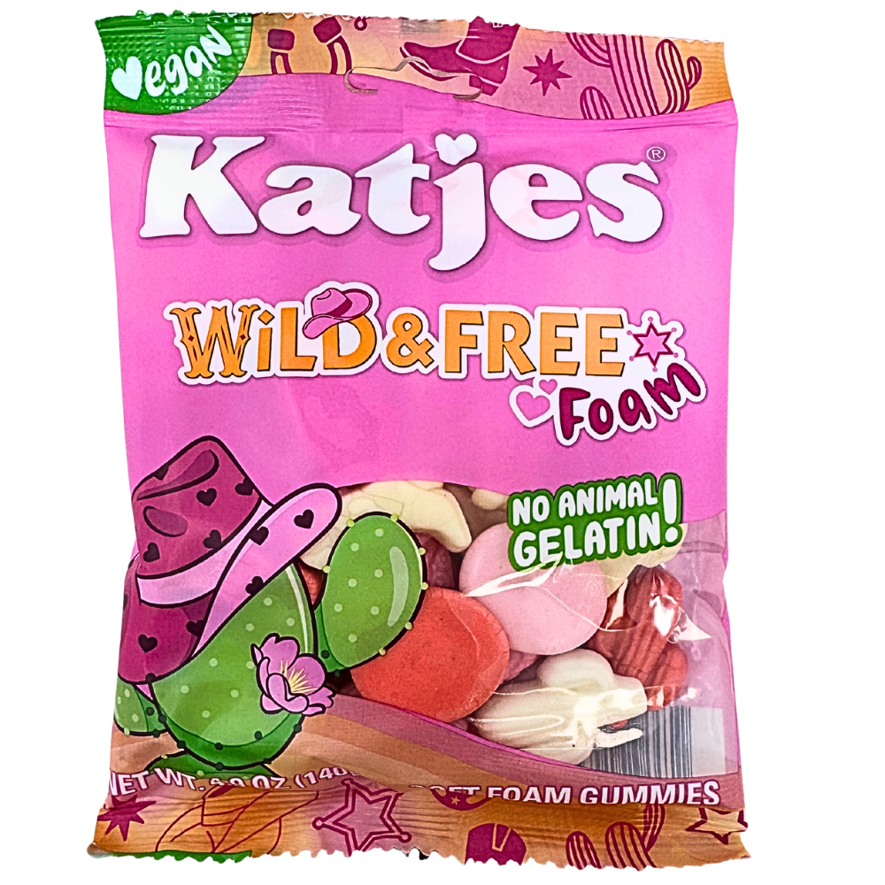 Katjes Wild & Free Foam Gummies - 140g
