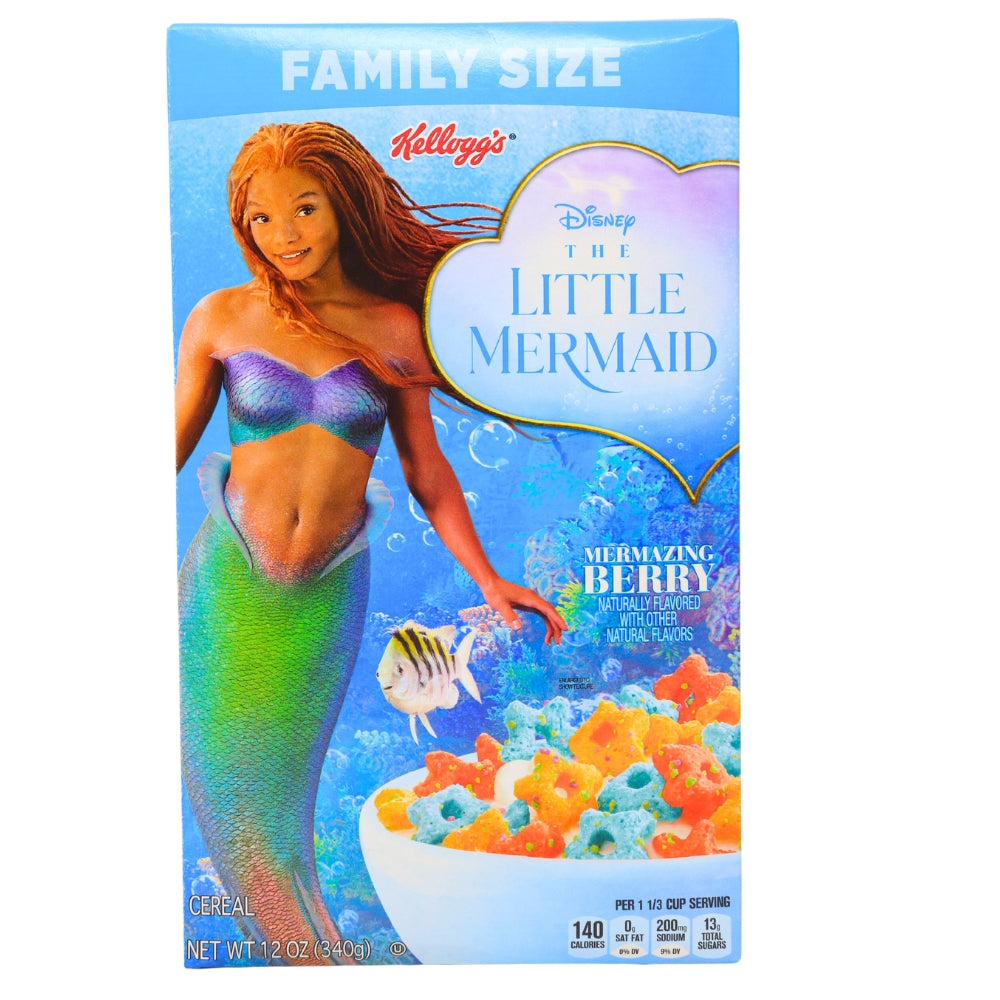 Kellogg's The Little Mermaid Mermazing Berry -12oz - American Cereal