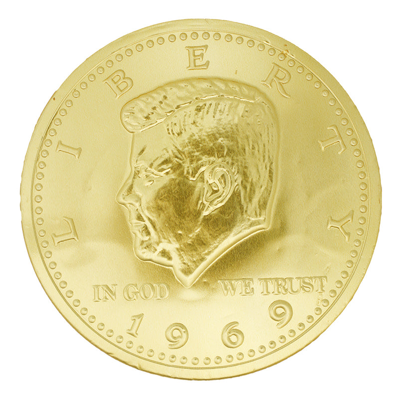 Fort Knox Gold Coins Mega Medallions - 3.17oz - Fort Knox Gold Coins Mega Medallions - Jumbo Chocolate Treats - Holiday Chocolate Spectacle - Christmas Chocolate Delights - Oversized Chocolate Coins - Festive Milk Chocolate - Holiday Medallions - Giant Chocolate Coins - Christmas Candy Extravaganza - Seasonal Chocolate Indulgence - Christmas Candy - Christmas Treats