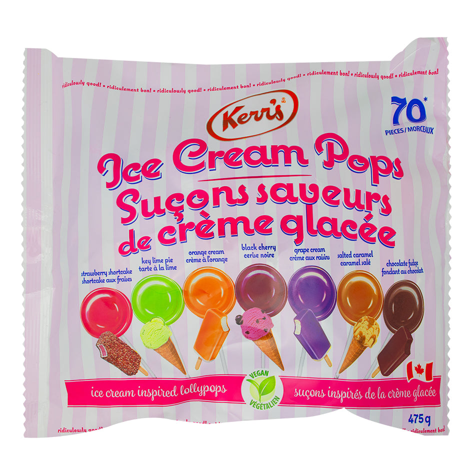 Kerr's Ice Cream Pops - 475g - Kerr’s - Ice Cream Pops - Kerr’s Candy - Kerrs - Kerrs Candy