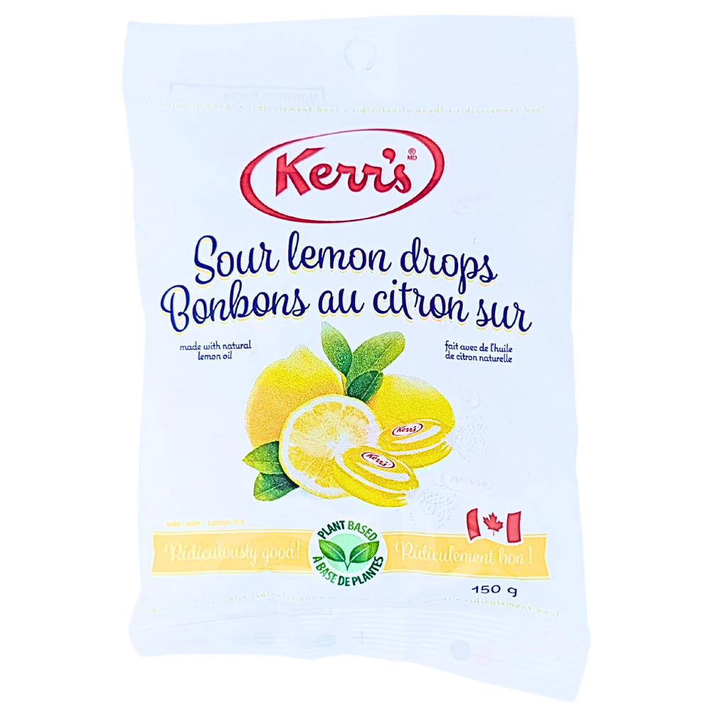 Kerr's Sour Lemon Drops - 150g