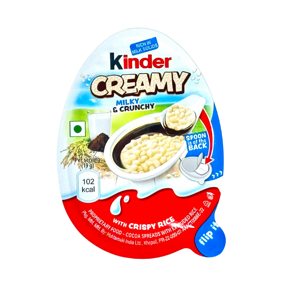 Kinder Creamy Milky & Crunchy with Crispy Rice - 19g | Candy Funhouse ...