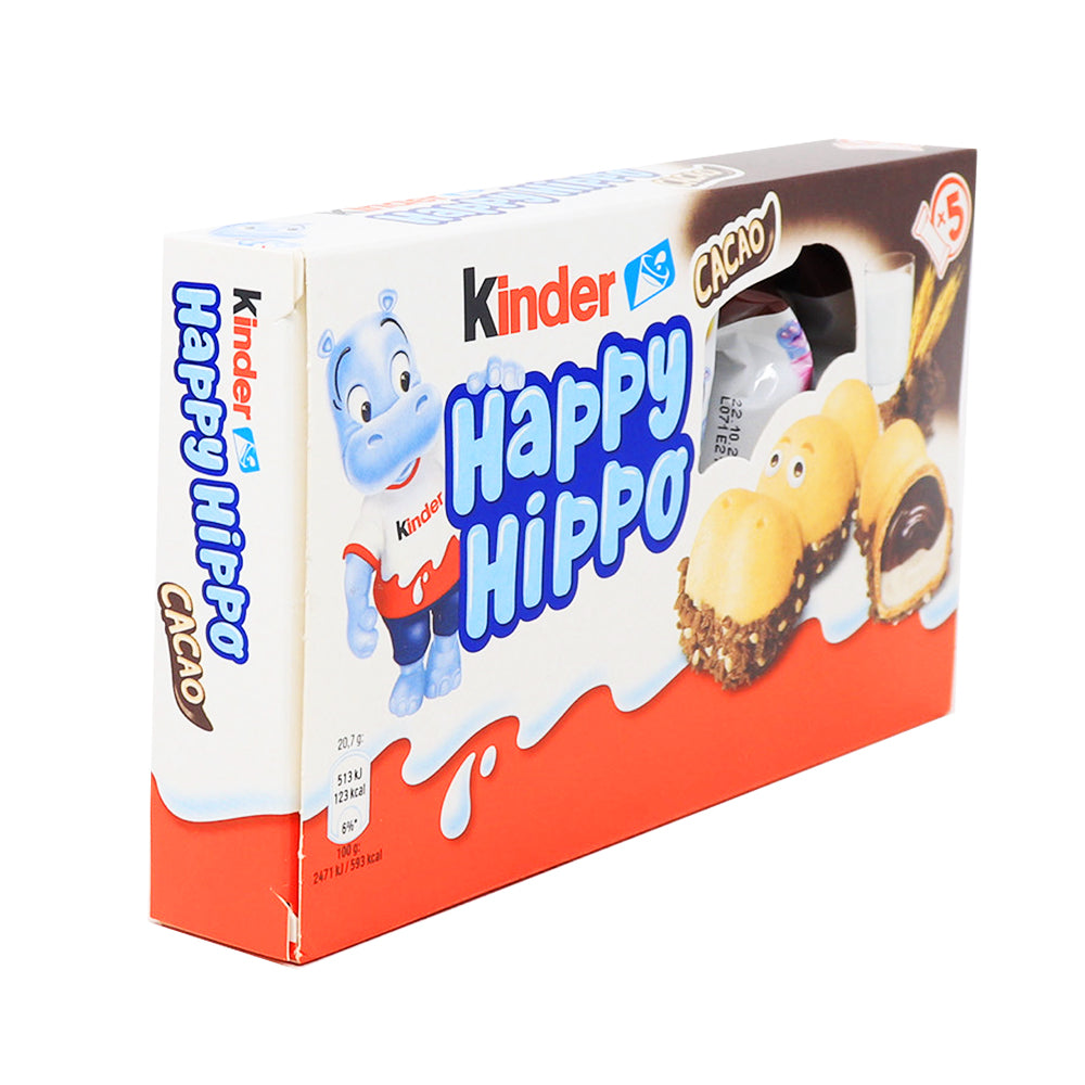 Kinder Happy Hippo Cocoa Cream Biscuits 5-Pack 103.5g