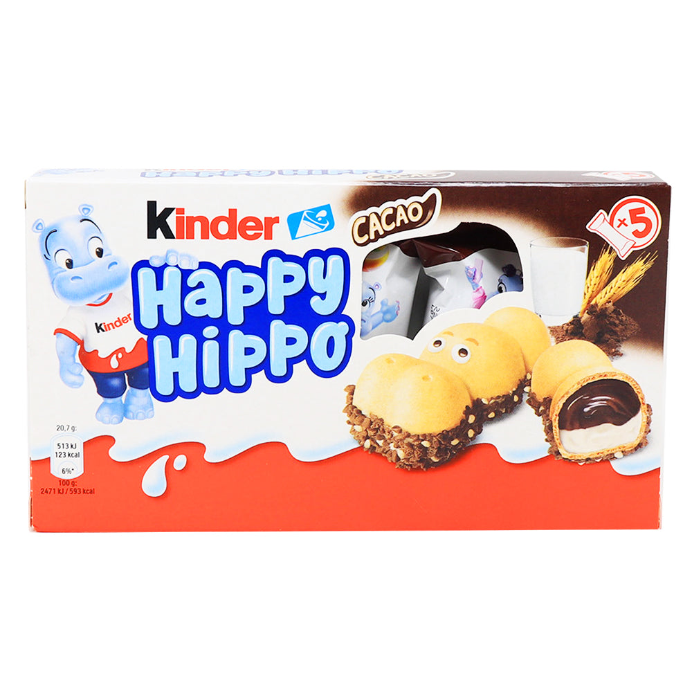 Kinder Happy Hippos Cocoa Cream 5 Pack Candy Funhouse Candy Funhouse Ca 7962