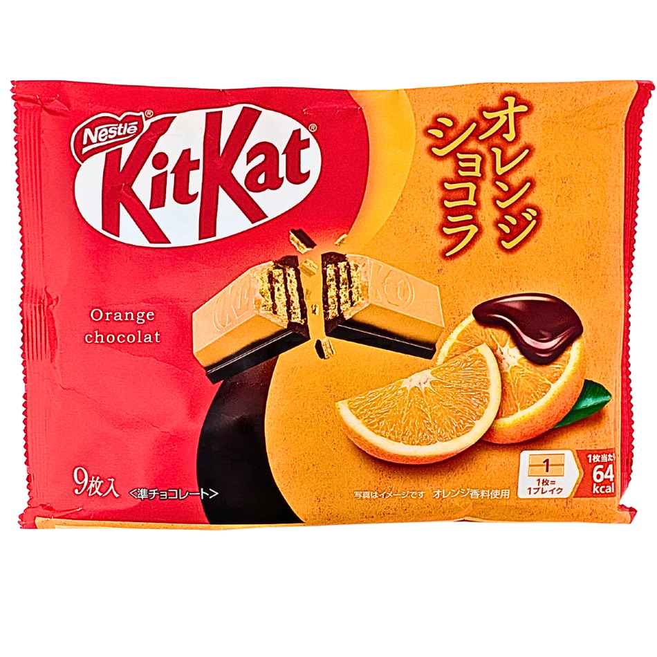 Kit Kat Mini Chocolate Orange (Japan) - 9 Bars